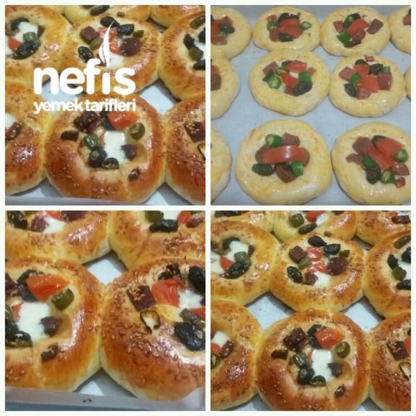 Muhteşem Pastane Usulü Pizza Nefis Yemek Tarifleri