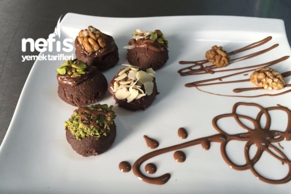 Çay Kahve Yanına Ağızda Dağılan Browni Kurabiye Nefis Yemek Tarifleri