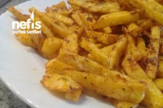 Baharatlı Salçalı Çıtır Patates Tarifi