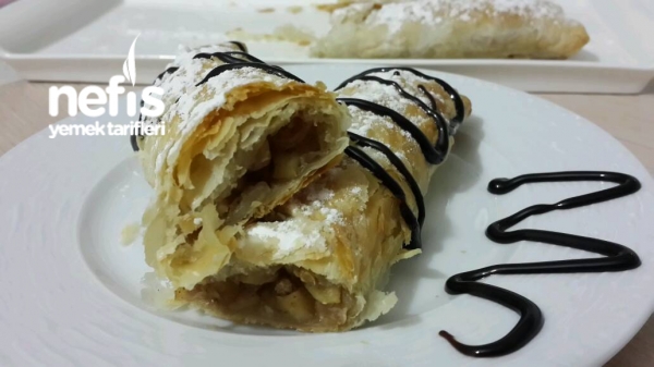 Elmalı Milföy Tatlısı (apfelstrudel)