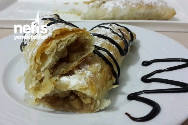 Elmalı Milföy Tatlısı (Apfelstrudel)