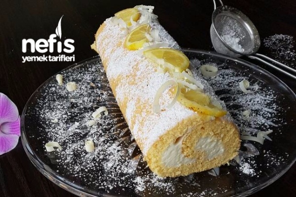 Limon Kremalı Rulo Pasta Nefis Yemek Tarifleri
