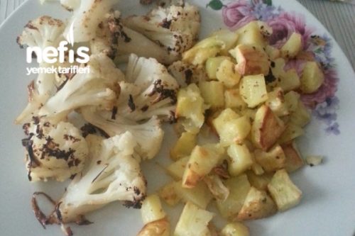 Hafif Patates-Karnabahar Kızartması Tarifi