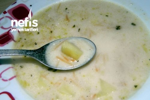 Patatesli Şehriyeli Yoğurt Çorbası (Nefis) Tarifi