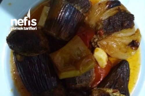 Pratik Nefis Patlıcan ve Soğan Kebabı Tarifi