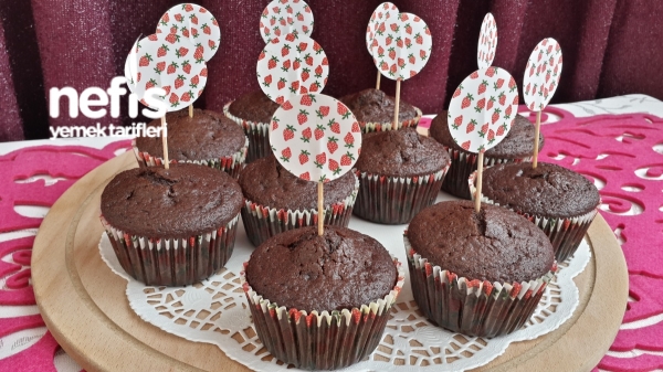 Nutellalı Cupcake