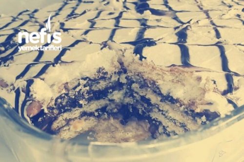 Kremalı Bisküvili Pasta Tarifi