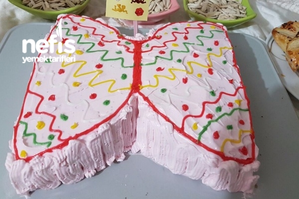 Kelebek Yaş Pasta Nefis Yemek Tarifleri 3097097