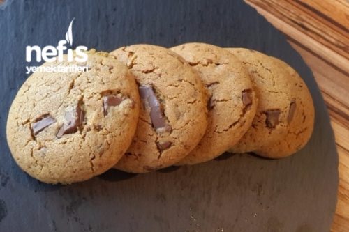 Parça Çikolatalı Tarçınlı Kurabiye(Amerikan Cookie) Tarifi
