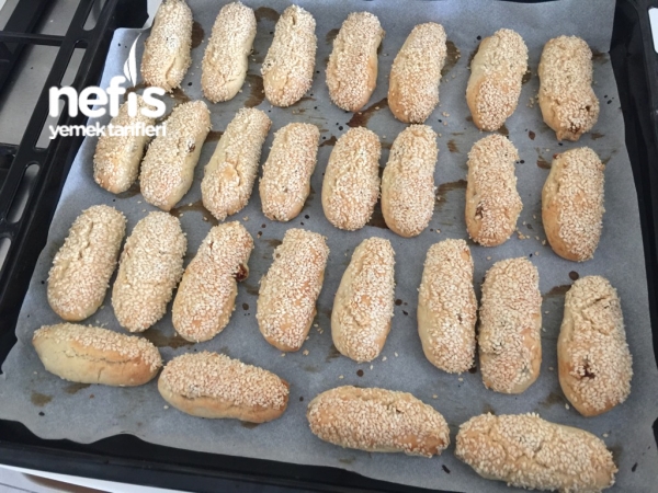 Üzümlü Susamlı Kurabiye (Bayatlamayan) Nefis Yemek Tarifleri