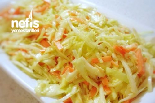 Coleslaw Salata (Lahana Salatası) Tarifi