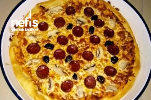 Dolgu Kenarlı Pizza Tarifi