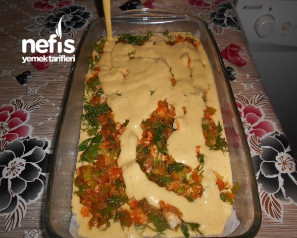 Mısır Unlu Peynirli Pırasalı Tuzlu Kek Nefis Yemek Tarifleri