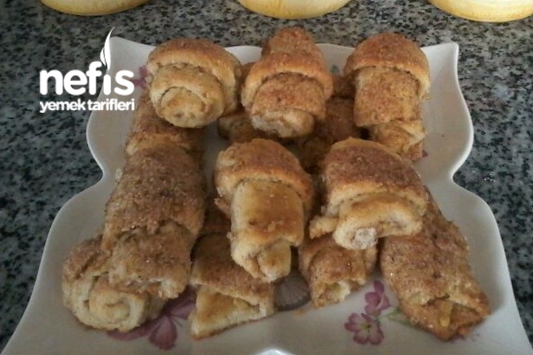 Cevizli Rulo Kurabiye Nefis Yemek Tarifleri 3114767