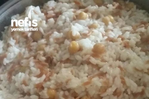 Nohutlu Pirinç Pilavı(Basit) Tarifi