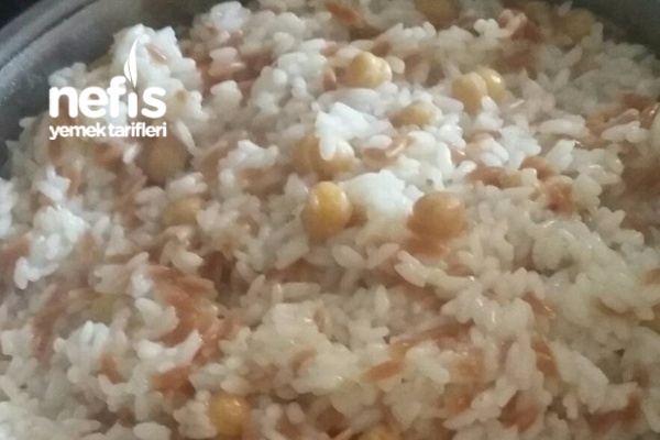 Nohutlu Pirinç Pilavı(Basit)