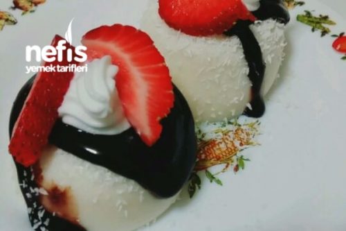 ÇİKOLATA SOSLU FİNCAN MUHALLEBİSİ ÇİKOLATA SOSLU FİNCAN MUHALLEBİSİ
