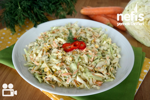 Coleslaw Salata Videosu