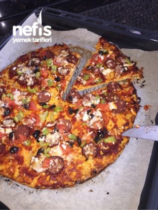 Hamursuz Sağlıklı Pizza