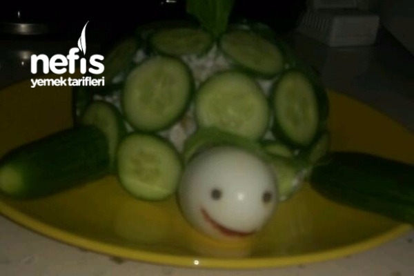 Kaplumbağa Şeklinde Rus Salatası
