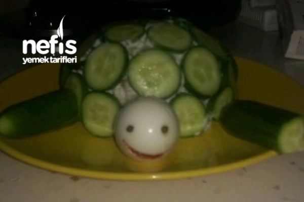 Kaplumbağa Şeklinde Rus Salatası