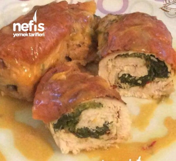 Tavuk Rulo Tavuk Göğsünde Rulo Sarma - Nefis Yemek Tarifleri