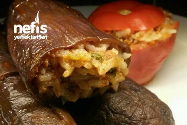 Kıymalı Kuru Patlıcan Dolması - Nefis Yemek Tarifleri ...