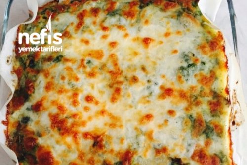 Fırında Kaşarlı Ispanak Videosu Fırında Kaşarlı Ispanak Videosu