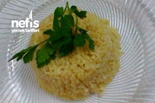 Tereyağlı Sade Bulgur Pilavı Tarifi