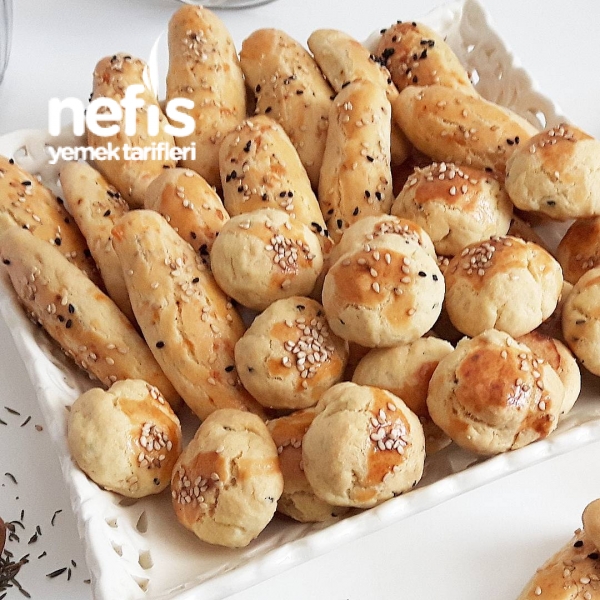 Kaşarlı Baharatlı Tuzlu Kurabiye Nefis Yemek Tarifleri