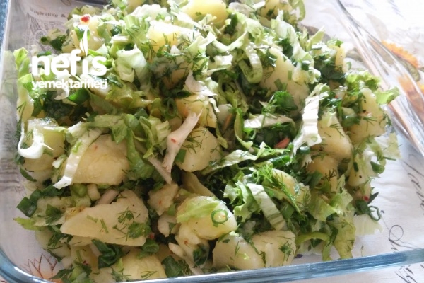 Turşulu Patates Salatası