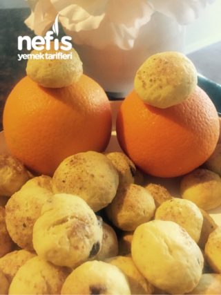 Portakalli Mini Kurabiyeler
