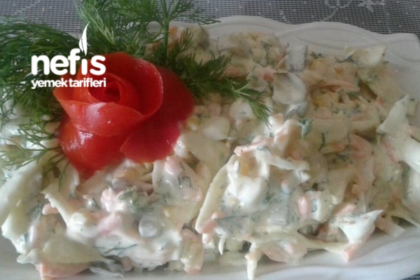 Muhteşem Coleslaw Salata