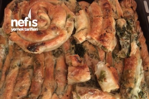 Ispanaklı Pırasalı Arnavut Çarşaf Böreği Nefis Yemek Tarifleri