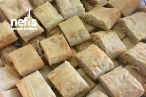 Baklava Yufkasından Tahinli Kurabiye Tarifi