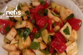 Raw Patlıcan Salatası(Vegan) Tarifi