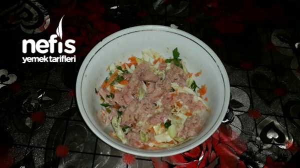 Ton Balıklı Salata (öğle Yemeğim)