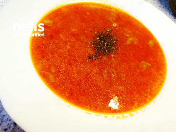 Sebzeli Şehriye Çorbası