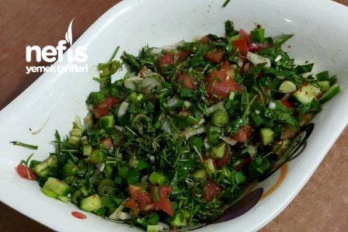 Zahter (Dağ Kekiği) Salatası Tarifi