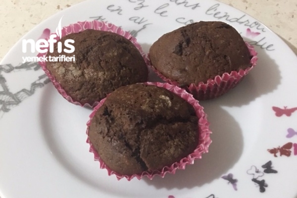 Kefirli Çikolatalı Mini Muffinler