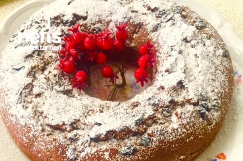 Üzümlü Keçiboynuzlu Sünger Kek (Kepekli Undan) Nefis Yemek Tarifleri
