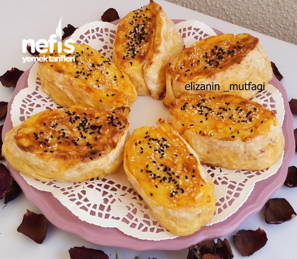 Patatesli Peynirli Rulo Börek Nefis Yemek Tarifleri Elizan
