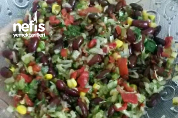 Meksika Fasulyeli Salata
