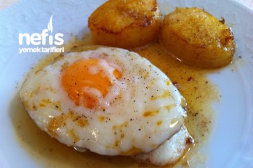 Kahvaltılık Yumurtalı- Kaşarlı Patates Tarifi