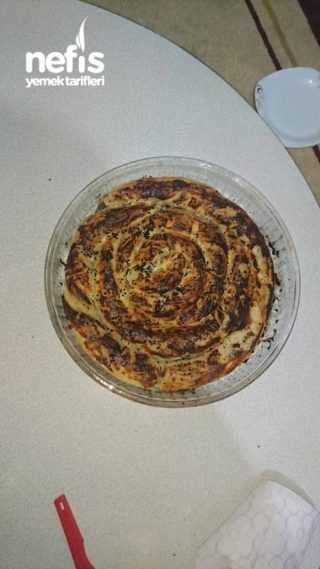 Milföyden Ispanaklı Kıvrım Böreği( Mutlaka Denemelisiniz:))
