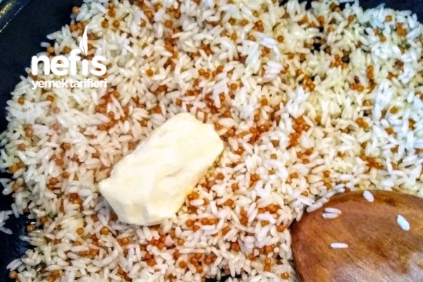Defne Yapraklı Pirinç Pilavı