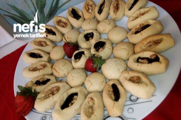 Vanilyalı Pudingli Karnıyarık Kurabiye - Nefis Yemek Tarifleri