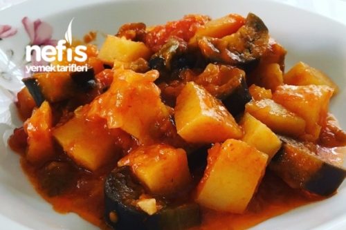 PATATESLİ PATLICAN KEBABI PATATESLİ PATLICAN KEBABI