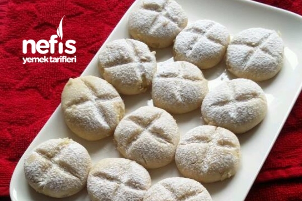 3 Malzemeli Şipşak Kurabiye (Un Kurabiyesi Tadında) Nefis Yemek Tarifleri