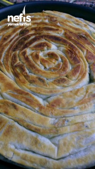 Tavada Ispanaklı Börek